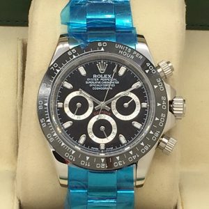 Rolex Daytona Black Dial Automatic - 40mm -Replica Watches