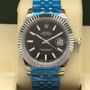 Rolex Datejust Black Dial Automatic- 40mm -Replica Watches