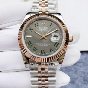 Rolex Daydate Two tone Rose Gold Automatic Luxury - 40mm Replica Watches