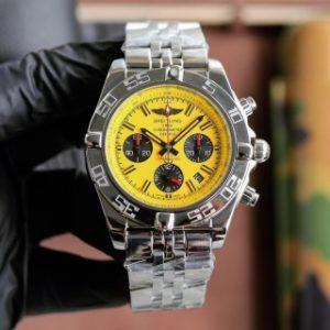 Breitling Avenger Yellow Dial, Chronograph 43mm- Replica watches
