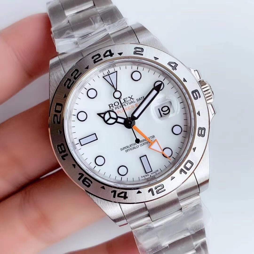 Rolex Explorer White Dial Automatic – 41mm Replica Watches