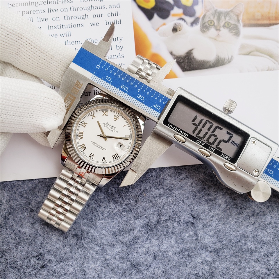 Rolex Datejust White Dial Automatic -40mm Replica watches