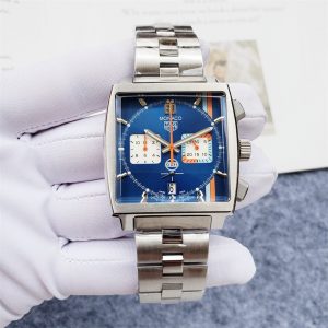 Tag Heuer Monaco Gulf/ Chronograph/ Luxury Tag Watch For Men's- 39mm -Replica watches