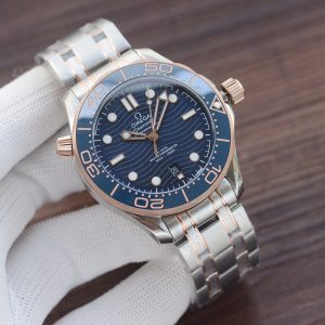 Omega Seamaster Blue dial/ Automatic Movement/ luxury Omega watches for Men’s- 42mm -Replica watches