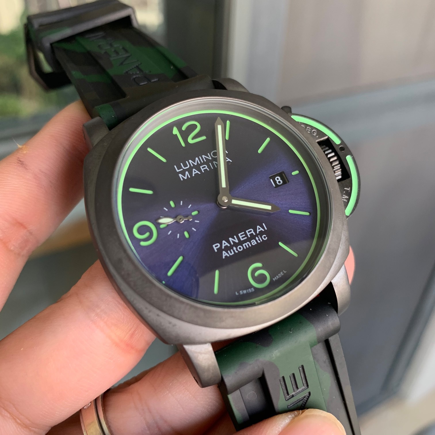 Panerai Luminor Marina/Automatic Movement/ Amazing Panerai luxury watch for Men’s -Replica watches