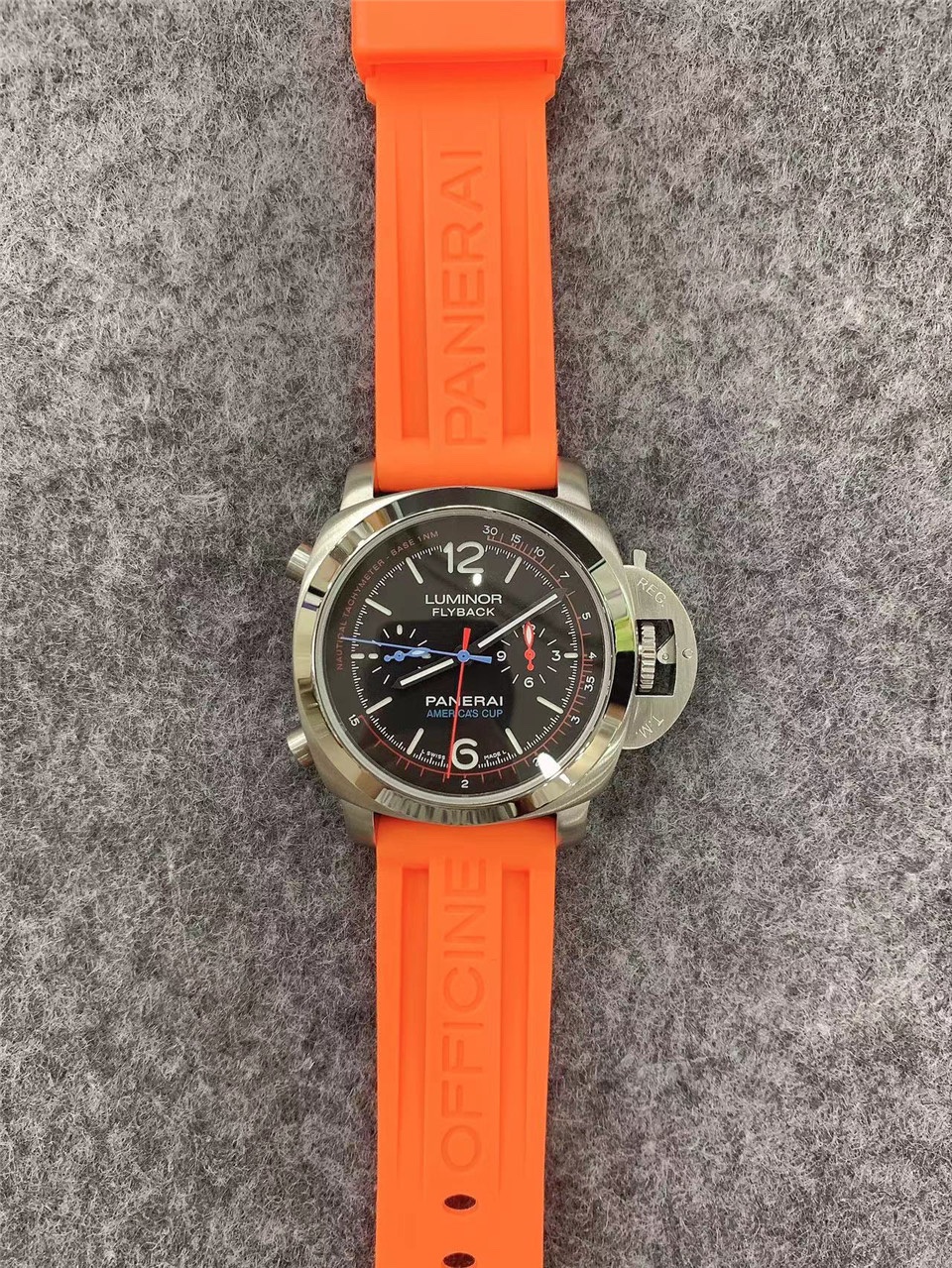 Panerai Luminor Flyback Americas Cup/ Automatically Movement/ Amazing Panerai luxury watch for Men’s -Replica watches