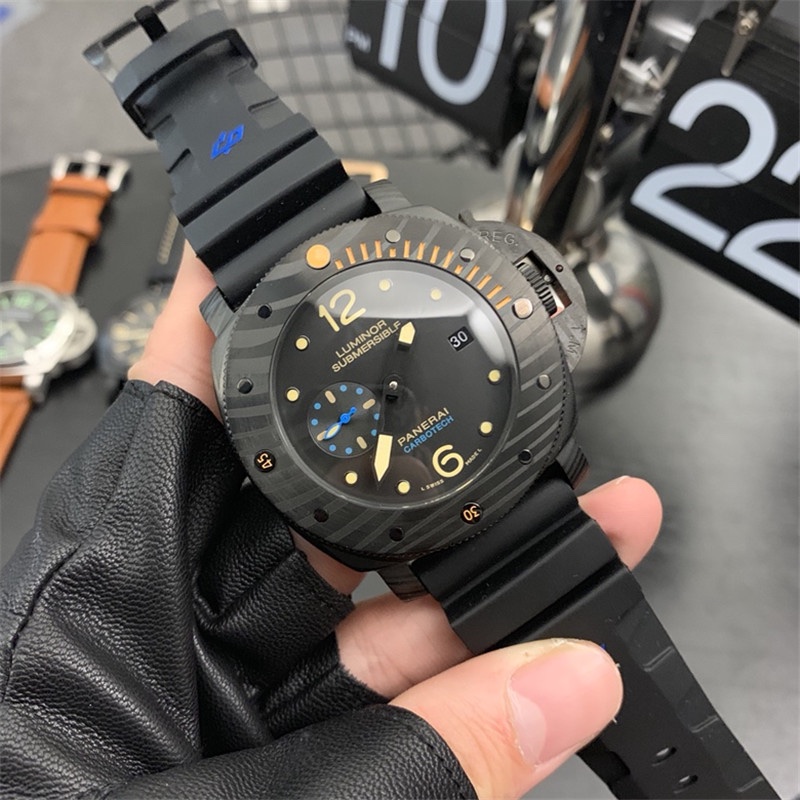Panerai Luminor Submersible Carbotech/Automatically Movement/ Amazing Panerai luxury watch for men’s -Replica watches