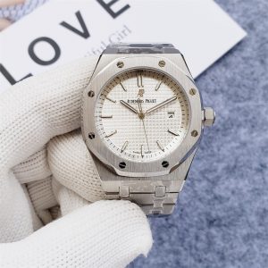 AP Audemars Piguet Silver Stainless Steel / Automatic Movement- 42mm -Replica watches