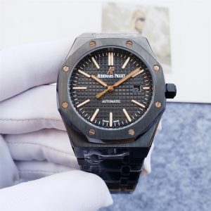 AP Audemars Piguet Black Stainless Steel/ AP  Automatic Movement - 42mm -Replica watches