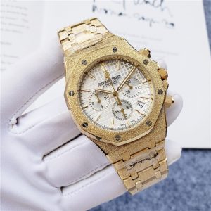 AP Audemars Piguet Gold Stainless Steel/ AP Automatic Movement- 42mm -Replica watches