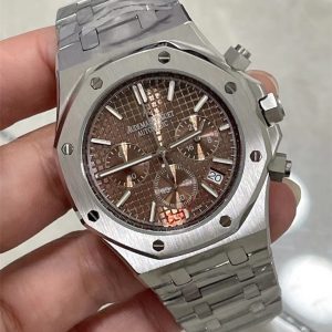 AP Audemars Piguet Silver Stainless Steel/ AP Automatic movements- 42mm -Replica watches