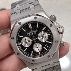 AP Audemars Piguet Silver Stainless Steel/ AP Automatic movements- 42mm -Replica watches