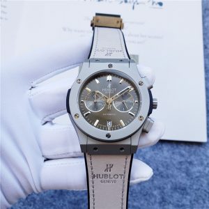 Hublot Big Bang Leather Strap Chronograph- 42mm -Replica watches