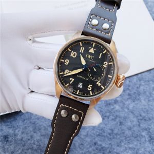 IWC Schaffhausen Automatic movement Leather strap -Replica watches