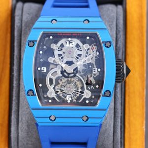 Richard Millie Automatic Movement Blue Rubber strap RM -Replica watches