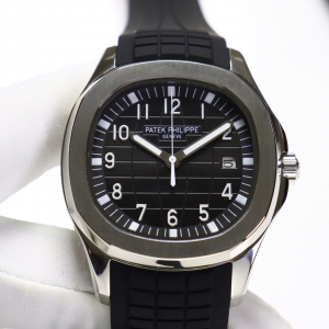 Patek Philippe Black Rubber Strap Automatic - 40mm Replica watches