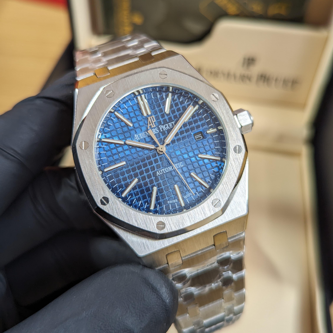 AP Audemars Piguet Blue Dial Automatic - 41mm -Replica watches