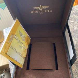 Breitling Box and paper